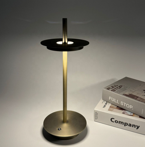 Hiện đại có thể sạc lại kiểu dáng đẹp không dây <span class=keywords><strong>USB</strong></span> sạc bàn di động ánh sáng không dây môi trường xung quanh pin hoạt động dẫn đèn bàn - Product Image 2