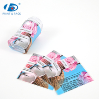 Film rétractable en PVC personnalisé pour l'emballage de déodorant corporel, résistant à l'humidité, étiquette thermorétractable