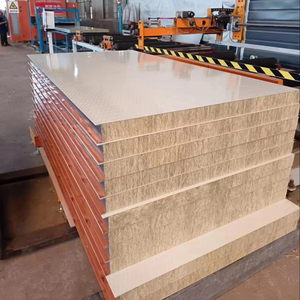 ألواح شطيرة 50: 75 شطيرة من الصوف الصخري - Product Image 4