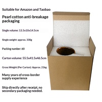 Tasse à café créative en céramique et grès, design rétro de luxe mi-siècle, pour expresso, latte ou thé de l'après-midi, usage domestique et café