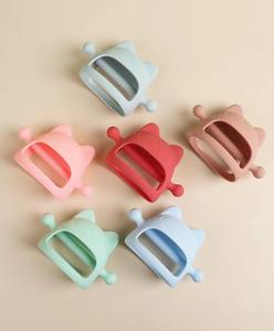 Mordedor de silicona para bebés, chupetes, juguetes para la dentición para niños, cuidado dental para recién nacidos, encías, anticomida, palo Molar para manos, artículos para bebés - Product Image 1