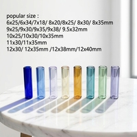 Embouts de filtre en verre ronds, plats et coniques sur mesure de 6/7/8/9/10/11/12 mm avec bord roulé pour l'emballage des cigares