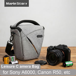 Sac photo bandoulière numérique reflex étanche Runjin Fashion pour appareil Nikan Fujifilm, pochette pour objectif - Product Image 1