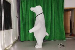 Costume de poupée gonflable ours polaire blanc <span class=keywords><strong>Airfun</strong></span> de vente chaude pour adultes pour la promotion et l'utilisation de carnaval - Product Image 5