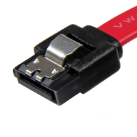 Cable SATA Recto de 7 Pines y 12 Pulgadas Personalizable, Compatible con SATA HDD SSD, Controlador de CD, Grabador de CD - Rojo