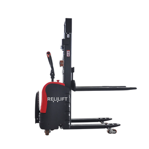 CE-Zertifizierter Stehender Elektro-Hochhubwagen mit 1500kg Tragfähigkeit für Schmalgang-Lager mit Dreistufigem Mast - Product Image 4