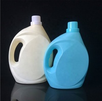 Botella de Plástico HDPE para Detergente, Vacía, de 1L, 2L, 3L, Venta al Por Mayor, Económica, Personalizable