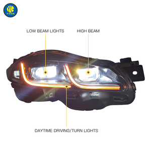 Assemblage <span class=keywords><strong>de</strong></span> phare LED <span class=keywords><strong>haut</strong></span> <span class=keywords><strong>de</strong></span> <span class=keywords><strong>gamme</strong></span> YU GUANG pour Jaguar XJ 2010-2016 nouvel état 12V mise à niveau des phares avant accessoires - Product Image 3