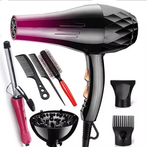 Brosse Sèche-Cheveux Professionnelle 6-en-1 pour Salon, Styler Électrique avec Logo Personnalisé, Buse Concentrante, Nouvelle Brosse à Air Chaud en Plastique - Product Image 3