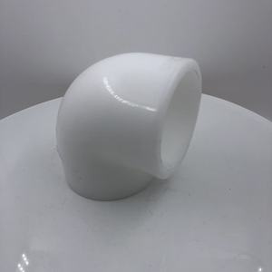 Trọng lượng nhẹ pvdf 45/90 độ khuỷu tay TEE khớp nối nóng chảy hóa chất chống ăn mòn công nghiệp cấp phụ kiện đường ống - Product Image 1