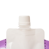 Pochette souple personnalisée imprimée toutes formes avec bec verseur, qualité alimentaire, en plastique, pour jus, boissons et sauces