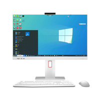 Computadora Todo en Uno de 27 Pulgadas, AMD Ryzen 7 4700LE, 16 GB de RAM, 512 GB SSD, RX 550 X300, Computadora de Escritorio AIO para Negocios, Juegos y Oficina