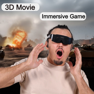 Estilos populares de fábrica, pantalla de auriculares Vr, <span class=keywords><strong>realidad</strong></span> <span class=keywords><strong>Virtual</strong></span>, auriculares Vr todo en uno, películas Hd, gafas inteligentes 3D Vr para Playstation <span class=keywords><strong>4</strong></span> - Product Image 1