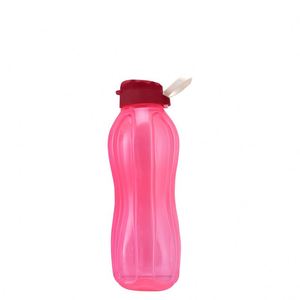 Gourde en plastique 2,0 L couleur unie avec bouchon push-pull, compatible eau bouillante, écologique, avec corde, pour sports de plein air, camping, excursions, passe au lave-vaisselle - Product Image 4