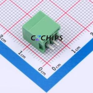 1881561 Plug-in Terminal Block Through hole Component (THT),P=2.5mm Connector 2.5mm Green Straight Pin 3P - Product Image 2