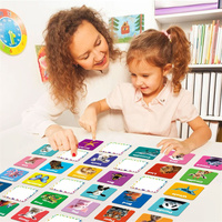 Groothandel 72 Kinderpuzzel Matchende Kaarten Vroeg Onderwijs Cognitief Speelgoed Baby Offset Gedrukt Ecologisch Luxe Papier