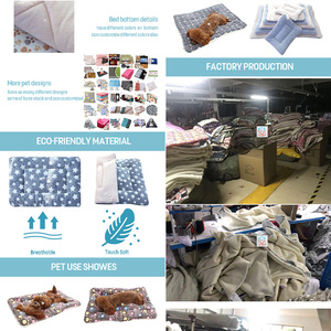 COLLABOR Hochwertige Waschbare Hundebetten Farbenfrohe Weiche Warme Haustierbetten Multifunktionales Wasserdichtes Bett für den Hund - Product Image 3