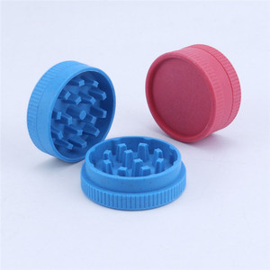 Eco-friendly Biodegradable Herb Grinder 2 Parts 55*24mm <b>Degradable</b> Material Tobacco Grinder Smoker Smoking Accessories - Product Image 3