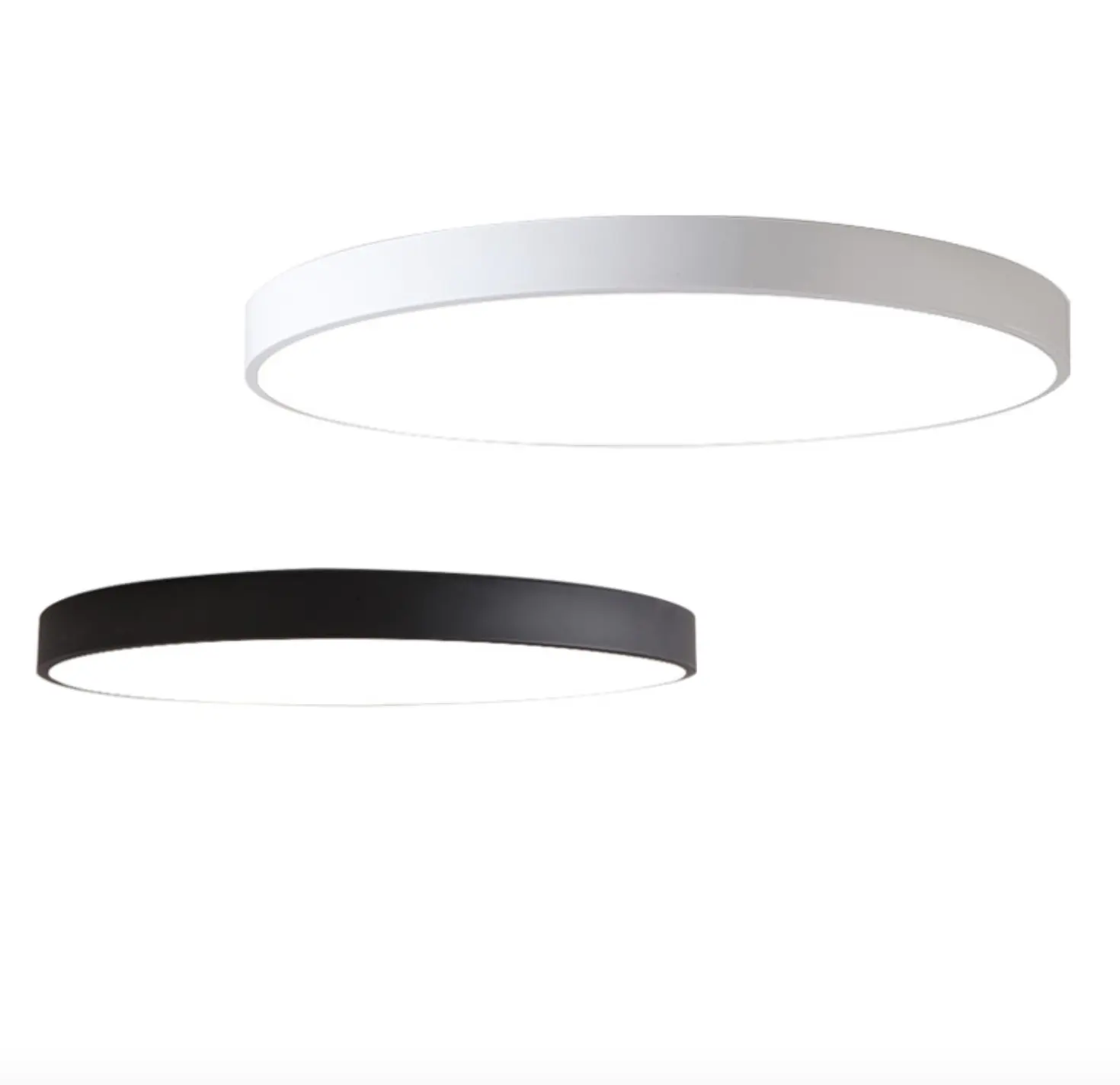 Plafonnier led circulaire ultramince de forme circulaire, design moderne minimaliste, idéal pour une chambre à coucher, un salon, une chambre à coucher, un couloir ou un balcon