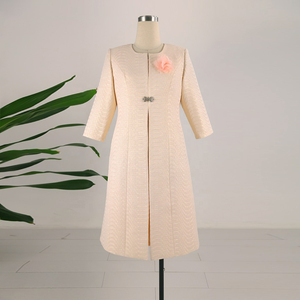 Robes longues classiques élégantes et formelles pour femmes grandes tailles, costume d'église, costume de bureau, tenue du dimanche - Product Image 1