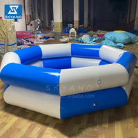 Hochwertiger aufblasbarer Pool Runder Doppelschicht-Pool Ocean Ball Pool