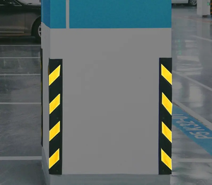 Pare-chocs de sécurité routière réfléchissants de bonne qualité pour les coins des parkings - Product Image 1