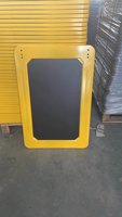 Chariot à plateforme 4 roues pliable avec poignée, robuste et portable, chariot à main à plateau plat, OEM pour la manutention de marchandises à domicile et en entrepôt