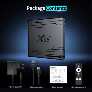 Nouveau produit X96NEX Amlogic S905Y5 Quad Core Android 14 4K Set Top TV Box 4/32Gb - Product Image 6