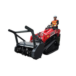 Minicargadora de orugas para fábrica, vehículo de ingeniería compacto para quitar nieve - Product Image 5