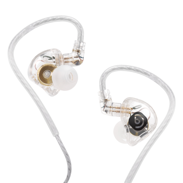 HIFI Stereo Bass In-Ear Earphones 3.5mm Interface Wired Sports Gaming Headset Live Stage Performance Headphones for Music Stage