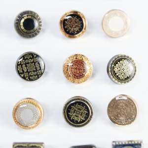 Chất lượng cao tùy chỉnh nút hình chữ nhật vòng tròn Kẽm hợp kim kim loại Báo Chí <span class=keywords><strong>Snap</strong></span> cho hàng may mặc cổ điển thanh lịch thời trang - Product Image 4