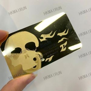 Good Selling <b>Mirror</b> Metal Custom Silver Business Card - Product Image 4