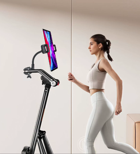 Nouveau support de téléphone col de cygne 2026 pour <span class=keywords><strong>vélo</strong></span> de gym, <span class=keywords><strong>vélo</strong></span> de spinning, tablette iPad Pro Air Mini iPhone Galaxy Tabs 4.7-12.9 pouces - Product Image 5
