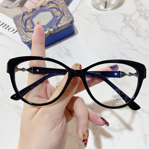 नवीनतम पर्चे चश्मा स्पष्ट फ्रेम आँख चश्मे के लिए फ्रेम ऑप्टिकल चश्मा लड़कियों - Product Image 2