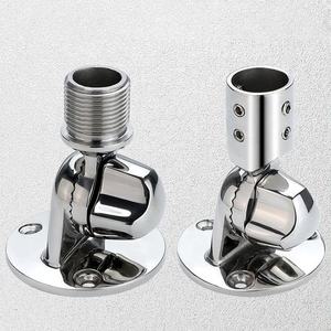 Rotatable Antenna Base Bracket, Angle Adjustable Round Tube Mount, 316 Stainless Steel Marine <b>Yacht</b> Hardware Fittings - Product Image 3