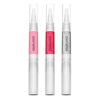 Brillant à lèvres longue tenue scintillant SPF, marque privée, vente en gros, rose, à base de plantes, protection solaire