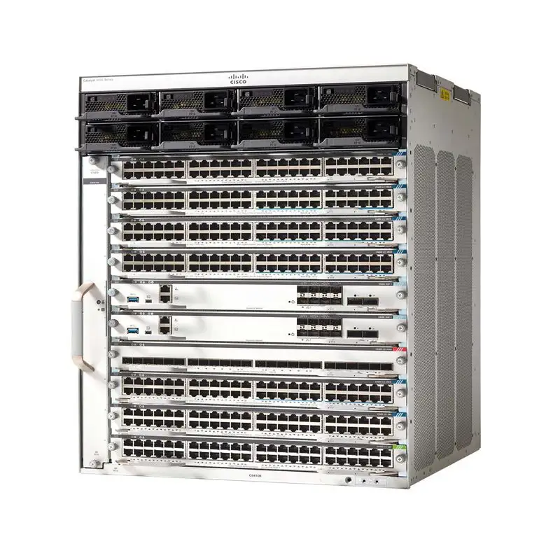 Switch DE ACCESO modular C9410R con chasis de 10 ranuras serie 9400, solución de red empresarial de alto rendimiento