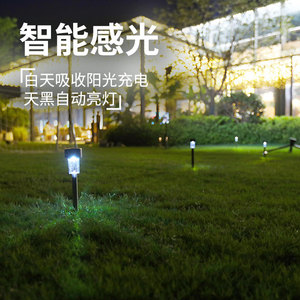 Lámpara Solar para Jardín Hejia, 4.5*29.5 5.5*36.5, Resistente a la Lluvia, Sin Cables, con Sensor Inteligente, Iluminación para Patio y Jardín - Product Image 2