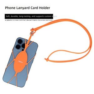 สายคล้องคอซิลิโคนแบบใหม่ พร้อมที่ใส่บัตร ที่วางโทรศัพท์แบบพกพา สำหรับผู้ชาย ผู้หญิง ใช้ได้ทั้งเดินทาง ท่องเที่ยว และในออฟฟิศ - Product Image 3