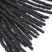 Extensions de cheveux humains Interlocks Dreadlocks Extensions de cheveux humains Afro Kinky Bulk