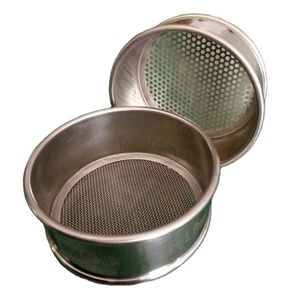 Tamis d'essai en acier inoxydable tissé 200 mm, maille 25-50 (0,71-0,30 mm), haute précision pour la distribution des granulométries - Product Image 6