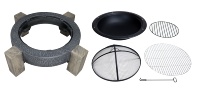 Cheminée à bois extérieure professionnelle pour la cuisine et le four, four européen à charbon de bois de qualité avec de multiples fonctions