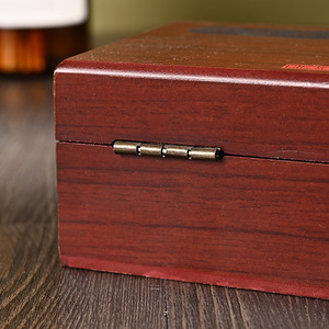 Caja de Joyería de Madera Rectangular con Acabado Mate, Tamaño Personalizable, para Jade, Ámbar, Sellos, Antigüedades, Empaque de Regalo - Product Image 4