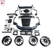 Kit carrosserie Z-ART 2019+ W464 B800 pour Mercedes Classe G, pare-chocs en PP, kit carrosserie pour Benz W464 G Wagon, aérokit en fibre de carbone sèche