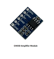 Module amplificateur monocanal 5W avec puce vocale CH03D, tension d'alimentation 5V, petite taille, grand volume, haute qualité et fidélité