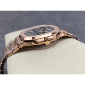 Reloj mecánico de lujo, súper calidad, resistente al agua, 40 mm, movimiento de fábrica 324 330, 57-11, dorado, reloj de buceo - Product Image 3