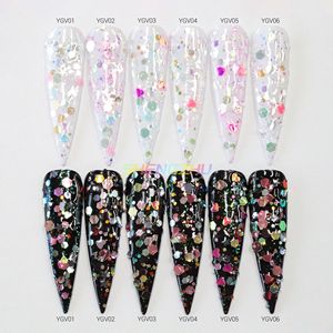 Toplu Satış Karanlıkta Parlayan Epoksi Reçine Tırnakları için Parlayan Dekorasyon Sim Tozu - Product Image 3