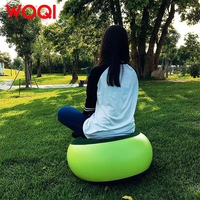 WOQI Aufblasbares Sofa Sitzsack Aufblasbarer Würfels tuhl Films piel Lesen Freizeit Camping Stuhl