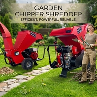 Broyeur de bois commercial pour jardin, déchiqueteuse de branches, équipement de broyage d'arbres pour la vente en gros et au détail