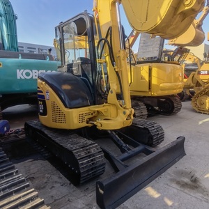 Mini-excavatrice KOMATSU PC55 d'occasion en bon état de marche, 5 tonnes, petite excavatrice à vendre - Product Image 3